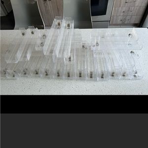 CLEARANCE 2 pcs Acrylic Racks for Eyelashes, Cream Box or Other...